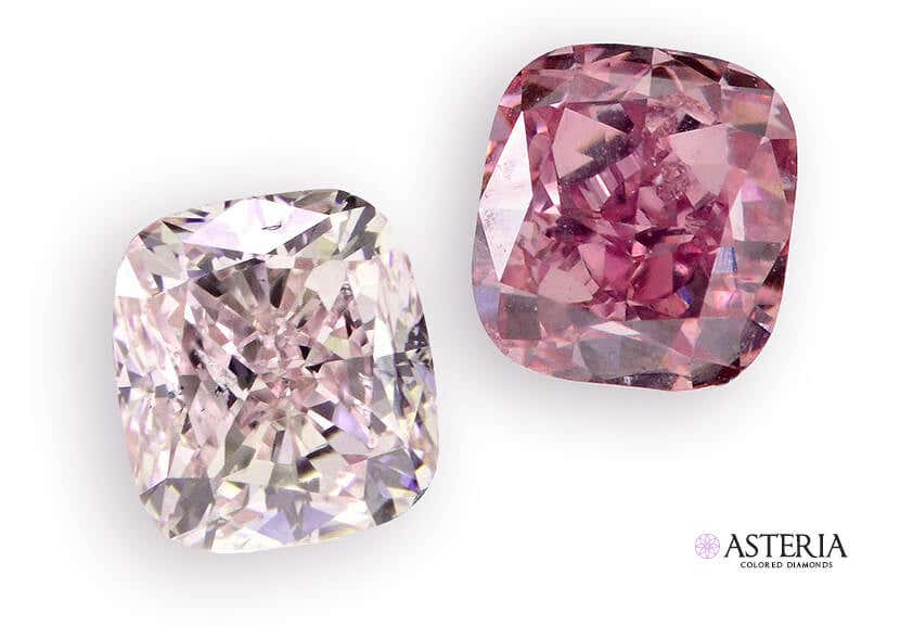 1 carat pink diamond