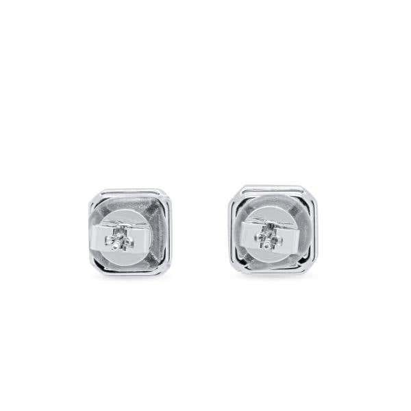 Fancy Light Yellow Diamond Earrings, 0.61 Ct. (0.98 Ct. TW), Radiant shape