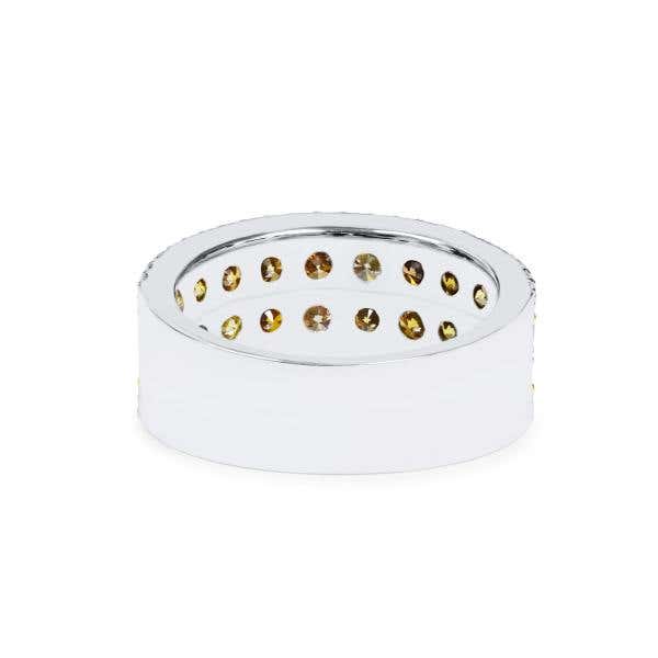 Multicolor Diamond Ring, 2.50 Carat, Round shape