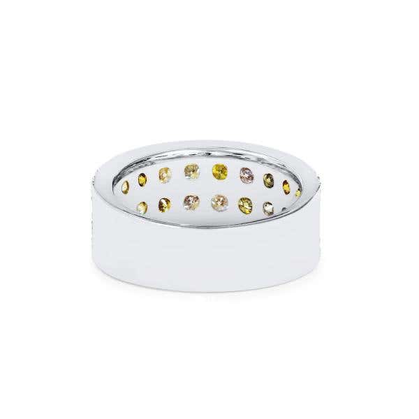 Multicolor Diamond Ring, 2.47 Carat, Round shape