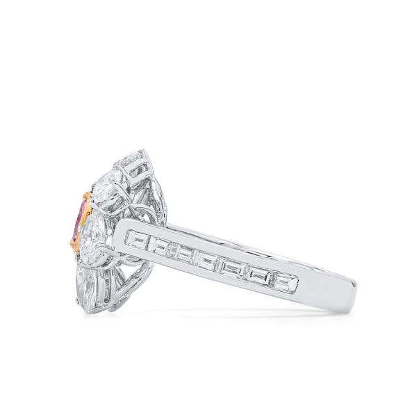 Very Light Pink Diamond Ring, 0.50 Ct. (2.80 Ct. TW), Oval shape, GIA Certified, 1398570421