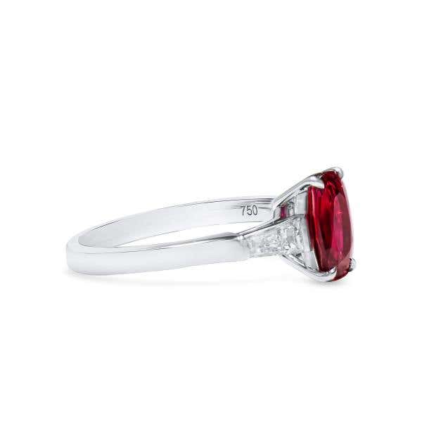 Natural D-F Ruby Ring, 1.91 Ct. (2.46 Ct. TW), Unheated