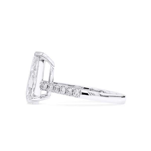 White Diamond Ring, 2.01 Ct. (2.28 Ct. TW), Pear shape, GIA Certified, 1395136139