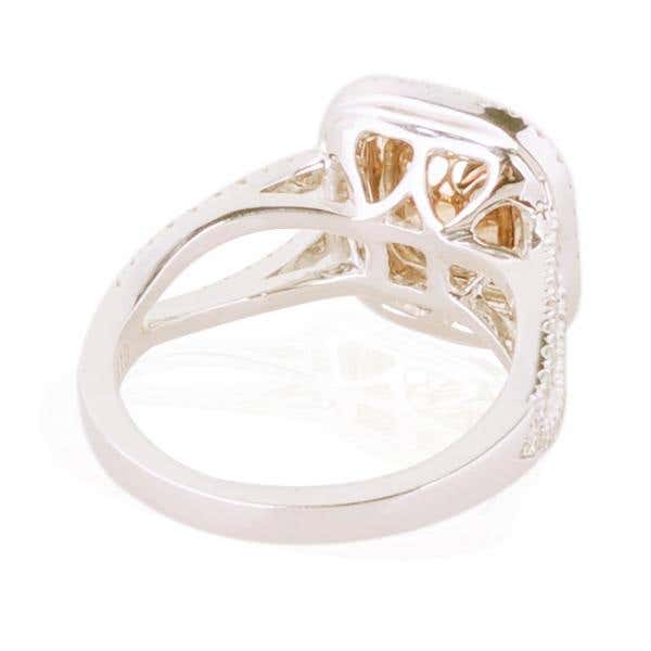 Fancy Vivid Yellow Orange Diamond Ring, 1.16 Carat, Radiant shape, GIA Certified, 15737932