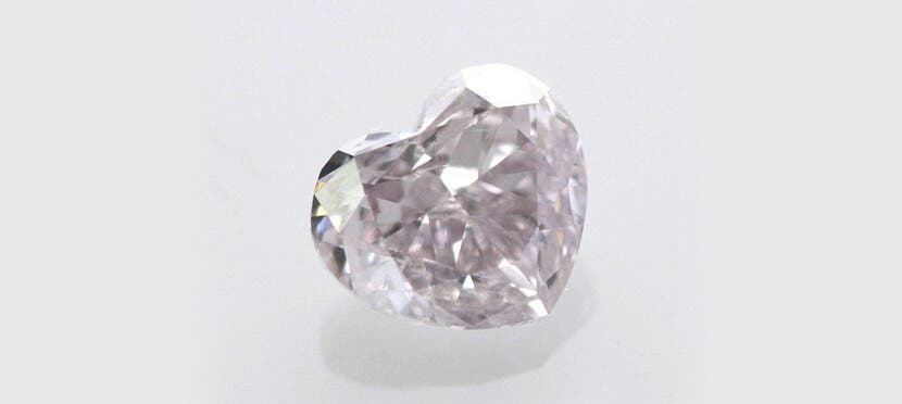 Fancy pinkish purple diamond