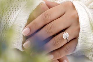 Make A Statement With A Diamond Leaf Ring